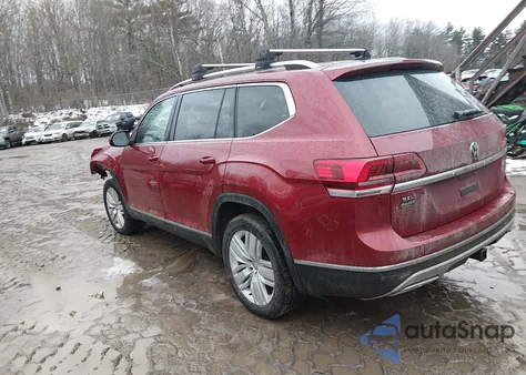 2018 Volkswagen Atlas 3.6L V6 Sel Premium из США, поврежденный, VIN 1V2NR2CA6JC591638